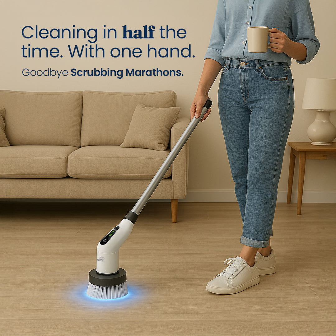 VivaClean SpinPro™ – Rechargeable Electric Spin Scrubber for Effortless Cleaning