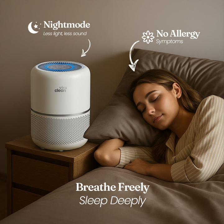 Vivaclean FreshSense™ – Removes 99.97% of dust, allergens and bacteria